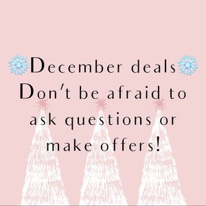 December Deals & Steals ❄️